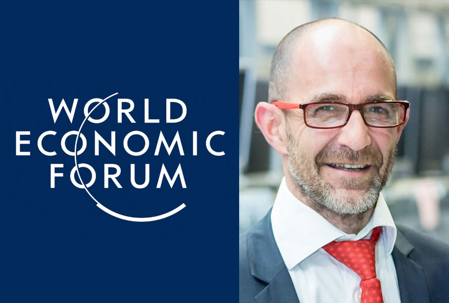 Sylvain Couthier au WEF 2018 à Davos
