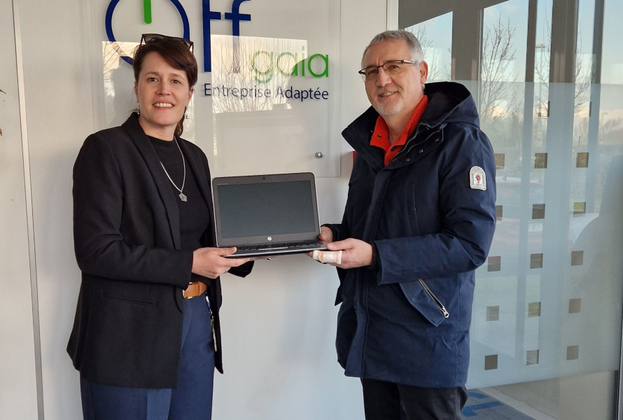 ATF Gaia s’engage pour l’inclusion numérique des seniors de Lieusaint