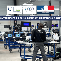 Renouvellement de notre agrément d'Entreprise Adaptée 